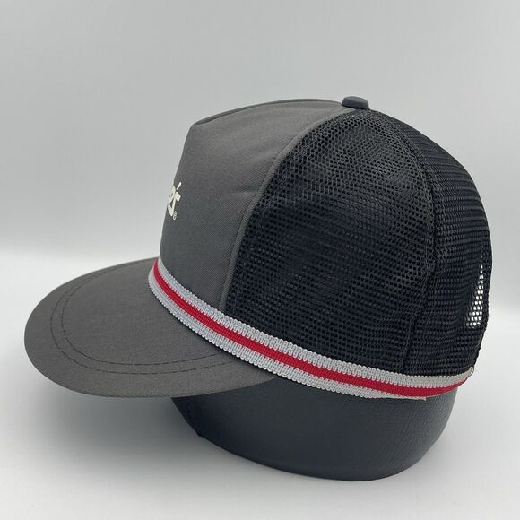 Vintage Hardees Fast Food Restaurant Employee Trucker Hat Snapback Cap 1980s - Picture 4 of 10